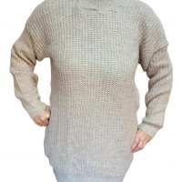 Дамски пуловер - код 677, снимка 1 - Блузи с дълъг ръкав и пуловери - 38355034