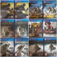 Dark Souls Horizon Dishonored Infamous Watchdogs Shadow of Mordor игри за Плейстейшън4 пс4 ps4 plays, снимка 1 - Игри за PlayStation - 30101497