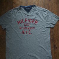 tommy hilfiger - страхотна мъжка тениска, снимка 5 - Тениски - 36806014