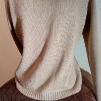 Всичко по 5 лв - Вълнен пуловер BSK, бежев, снимка 3 - Блузи с дълъг ръкав и пуловери - 35203846