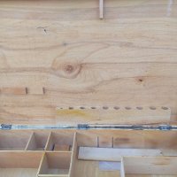 Голям дървен куфар, снимка 2 - Куфари с инструменти - 31980063
