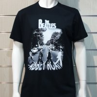 Нова мъжка тениска с дигитален печат на музикалната група The Beatles - Abbey Road, снимка 1 - Тениски - 36869577