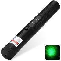 Мощен зелен акумулаторен лазер пойнтер 500mW голяма точка лъч зарядно, снимка 2 - Други инструменти - 29230997