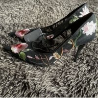 Zara обувки с ток, 38 номер, но по-скоро 37,умалени, нови с етикет, снимка 4 - Дамски обувки на ток - 37729546