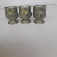 Метални чаши за ракия , снимка 3 - Колекции - 36766749