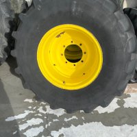 Гуми + Джанти 2бр. Firestone 420/85R24 (16.9х24) (N01017), снимка 1 - Селскостопанска техника - 44252838