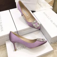 Елегантни обувки MANOLO BLAHNIK - (34-42), нисък и висок ток - реплика, снимка 6 - Дамски елегантни обувки - 36709510