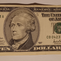 10 долара САЩ 2001 Старият вариант ,, ГОЛЯМА ГЛАВА "  , банкнота от Америка , снимка 2 - Нумизматика и бонистика - 44768158