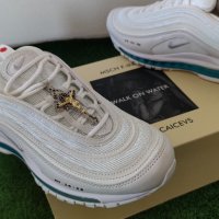 Nike Air Max 97 Holy Water Нови Оригинални Мъжки Обувки Кецове Маратонки Размер 42.5 Номер, снимка 7 - Маратонки - 44221238