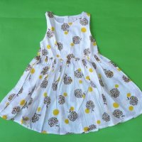 Английска детска ленени рокля , снимка 1 - Детски рокли и поли - 36723043