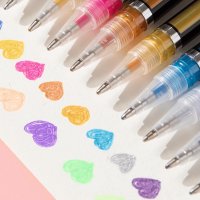 Блестящи магически неонови химикалки за рисуване 48бр. Neon Color Pen - 3 модела, снимка 11 - Рисуване и оцветяване - 42768948
