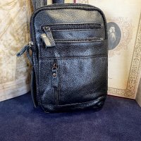 Мъжка кожена чанта от телешка кожа, снимка 1 - Чанти - 42108327