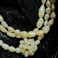 Страхотен ретро комплект естествени перли , снимка 5 - Антикварни и старинни предмети - 39359797