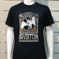 Нова мъжка тениска с дигитален печат на музикалната група Led Zeppelin - Madison Square Garden, снимка 9 - Тениски - 36869729