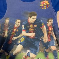 Тениска с Лео Меси/ Барселона - 7-8 г., снимка 3 - Детски тениски и потници - 30768560