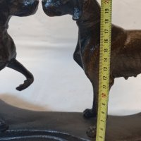 Метална статуетка ловни кучета  пойнтери, снимка 8 - Декорация за дома - 38582334