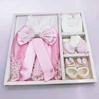 Луксозни бебешки комплекти за изписване 5 Части, снимка 8 - Комплекти за бебе - 26315093