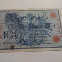 Райх банкнота - Германия - 100 марки / 1908 година- 17965, снимка 7 - Нумизматика и бонистика - 31024723