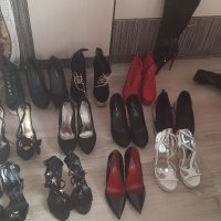 Дамски обувки, снимка 1 - Дамски обувки на ток - 38215966
