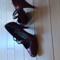Обувки в цвят бордо, снимка 3 - Дамски елегантни обувки - 29422652