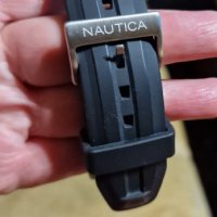 Мъжки масивен часовник Nautica.Перфектно състояние , снимка 3 - Мъжки - 42291757