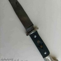 Нож стар немски военен кама ножче щик, снимка 4 - Ножове - 44412127