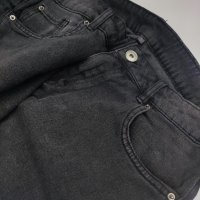 Дънки еластични черен цвят М Denim Trousers , снимка 5 - Дънки - 39617004