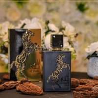 Луксозен aрабски парфюм Lattafa Perfumes Lail Maleki 100 мл сандалово дърво, кехлибар, мускус, карам, снимка 4 - Мъжки парфюми - 39335228