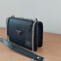 Черна чанта Prada код SG116, снимка 2 - Чанти - 37002128