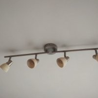 Спот осветление четворка лампи абажур с чупещи се рамене , снимка 1 - Лампи за таван - 39979213