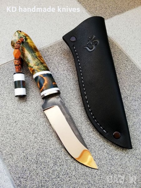 Ръчно изработен ловен нож от марка KD handmade knives ловни ножове, снимка 1