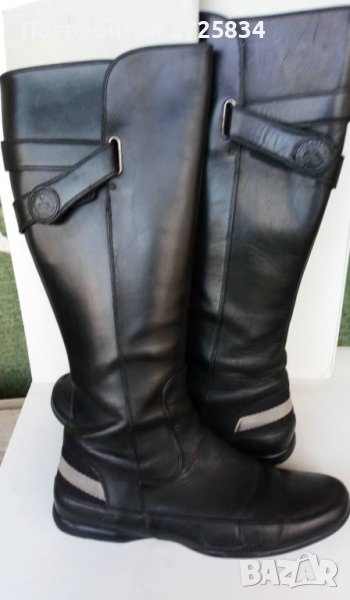 Високи ботуши, BALLY, черни, номер 38 1/2, снимка 1