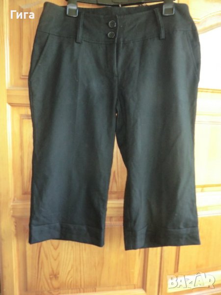 Черни панталони до коляното, снимка 1