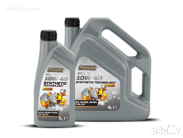 Полусинтетично двигателно масло SEVAN SILVER 10W-40, снимка 1