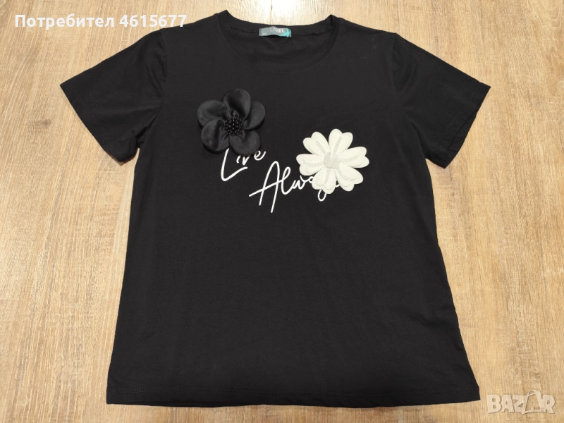 блузка с цветя, снимка 1