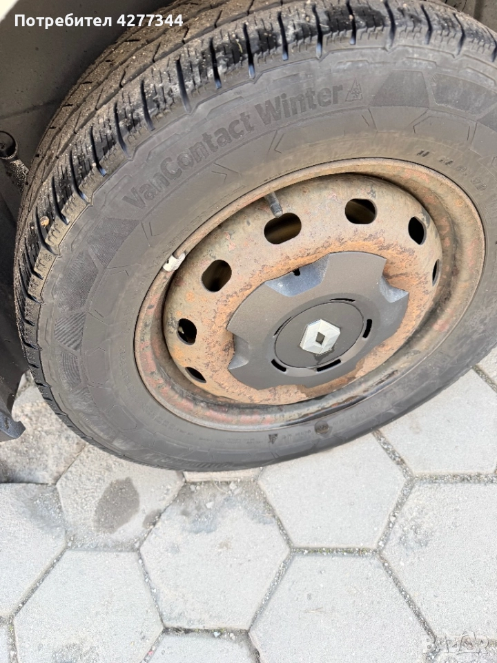 Продавам гуми с джанти за бус, снимка 1