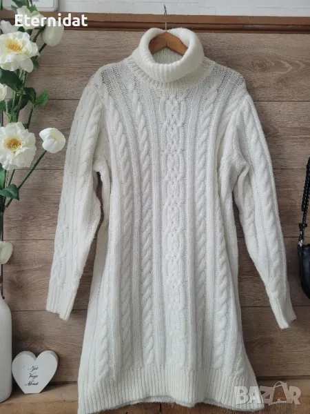 Рокля тип пуловер , снимка 1