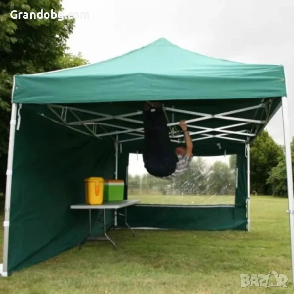 Сгъваема Градинска ШАТРА тип ХАРМОНИКА 3х6м, снимка 1
