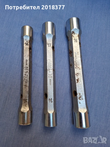 HAZET 430 - 14/15-14/17- 17/19 Germany/глух ключ , снимка 1