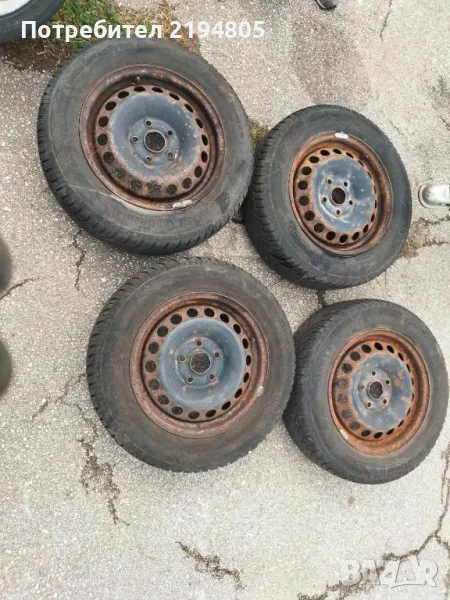 ДЖАНТИ С ГУМИ ЗА VW, снимка 1