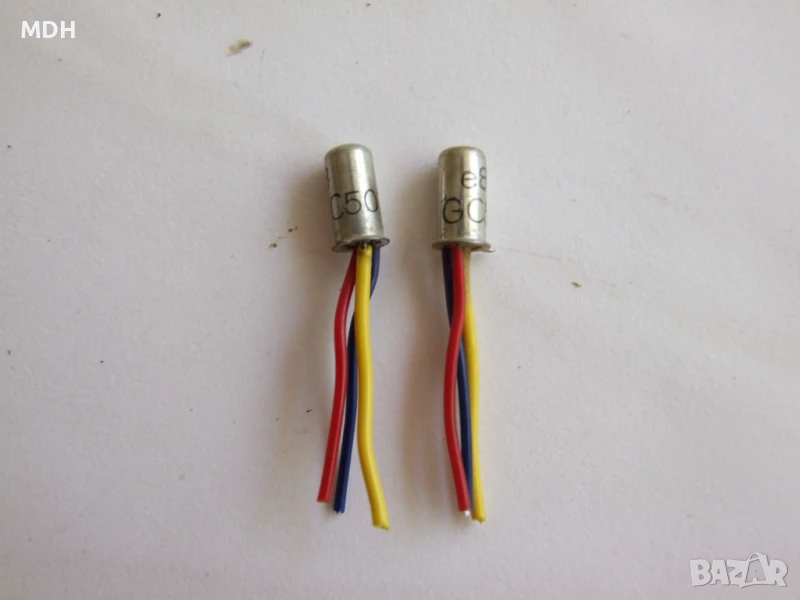 германиеви транзистори  GC 507 и GC 509, снимка 1