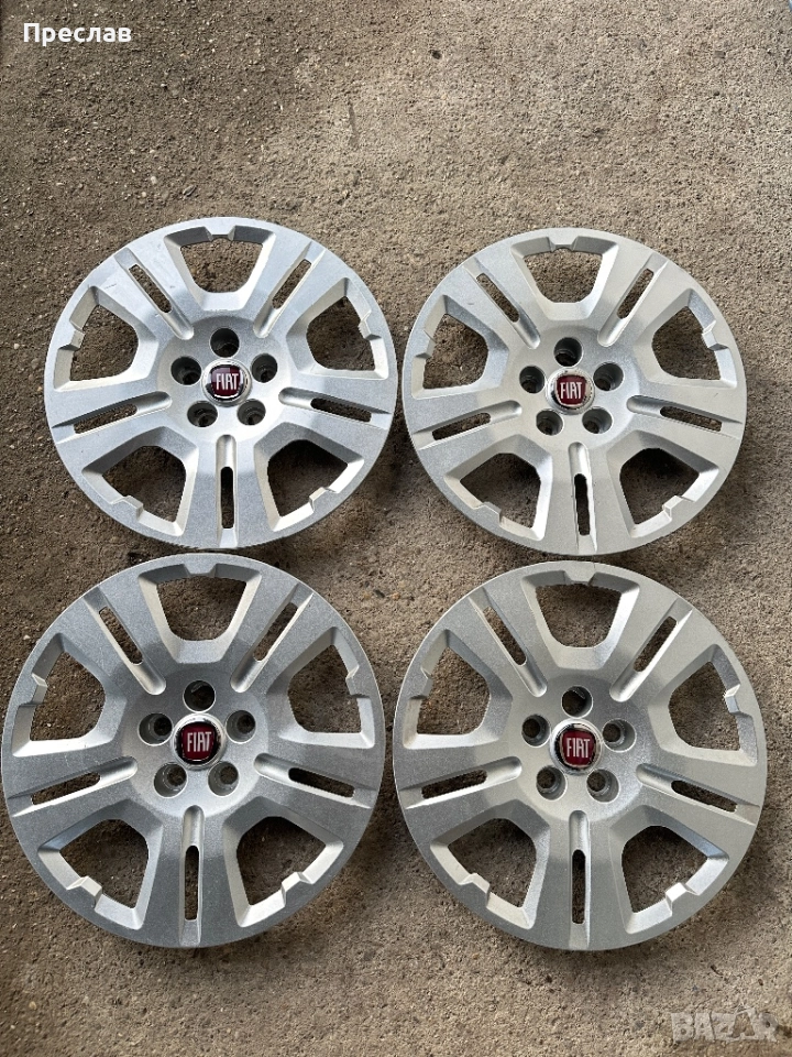 4 броя оригинални тасове за Fiat Doblo 15, снимка 1