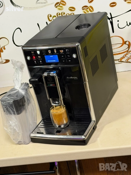 Кафемашина кафе автомат Saeco PicoBarista deluxe с гаранция, снимка 1