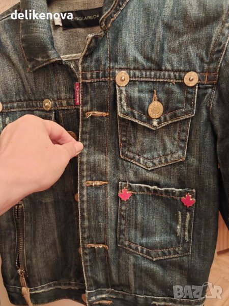DSQUARED2 Original. Made in Italy. Size S Жестоко яке, снимка 1
