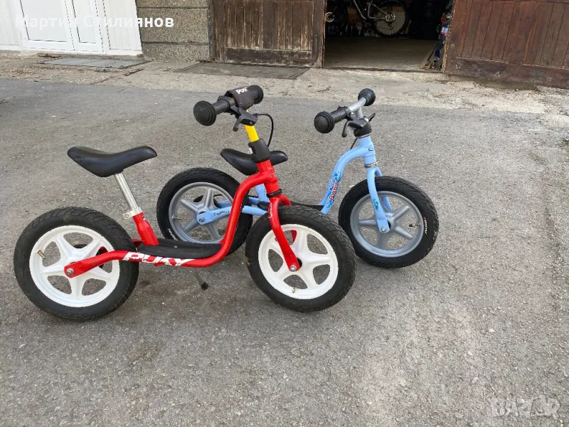 Puky - Колело без педали LR1 Br червено 100лв. и синьо 80лв., снимка 1