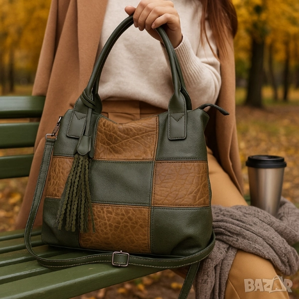 Ежедневна дамска чанта тип торба, през рамо, снимка 1