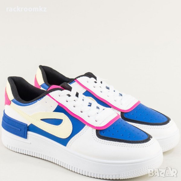 Модни дамски кецове ОX-20023-6 White/blue, снимка 1