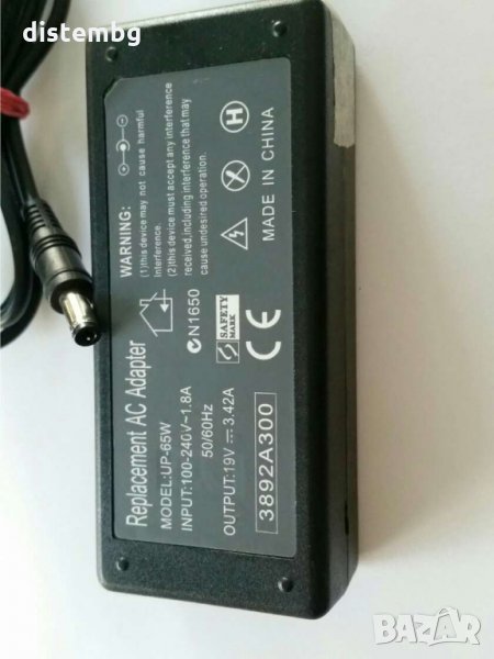 Захранващ адаптер за ASUS UP-65W    19V    3.42A, снимка 1
