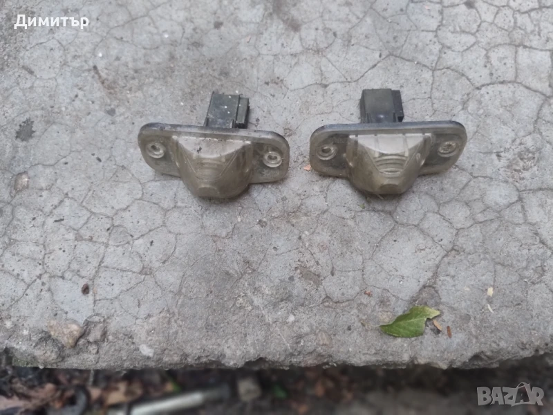 Плафони Заден Номер За Фолксваген Пасат Б3 1991г  / VW Passat B3 1991y, снимка 1