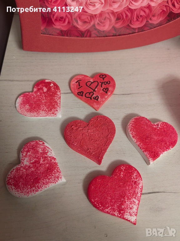 Керамични магнити сърца, снимка 1